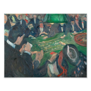 Foto Edvard Munch - Na Mesa Roulette