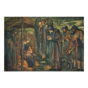 Foto Edward Burne-Jones - A Estrela de Belém