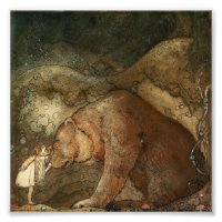 “Ela Beijou o Urso” por John Bauer