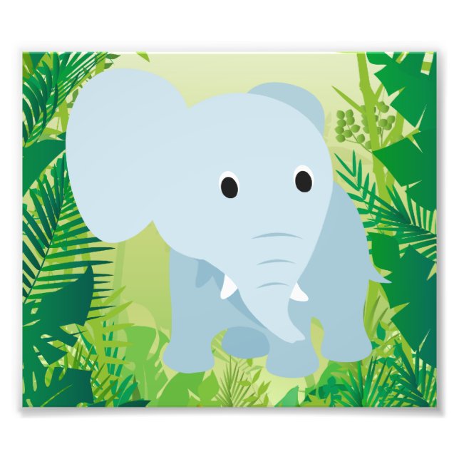 Foto Elefante para Bebê (Frente)