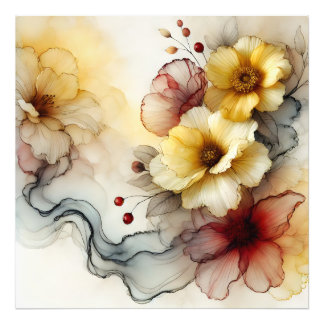 Foto "Elegância do Bloom do Ouro: Serenidade Floral do