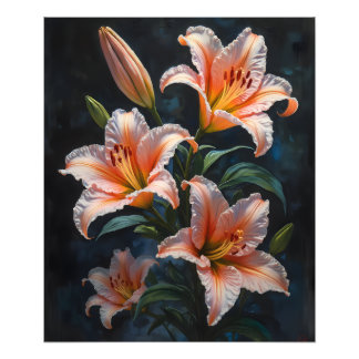 Foto Elegant Lily Flower Art – Premium Prints & Unique 