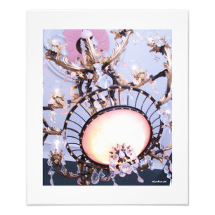 Foto Elegante Antebellum Chandelier Impressão