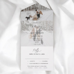Foto Elegante Calliografia Casamento Minimalista