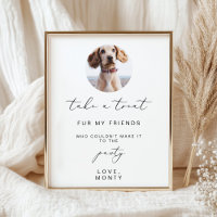 Foto Elegante Calliografia Pet Favor poster