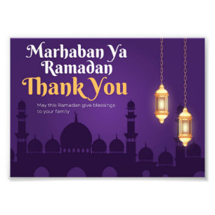 Foto Elegante Ramadan Saudações - Card Ramadan Kareem