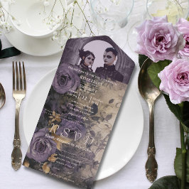 Foto Elegante Rosa 1 Gótico Escuro