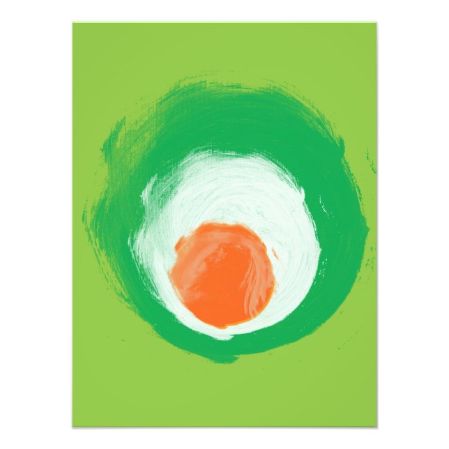 Foto Elementos Laranja Verde Branco (Frente)