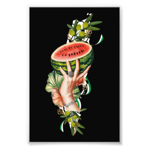 Foto Elementos tradicionais da Palestina no mapa palest