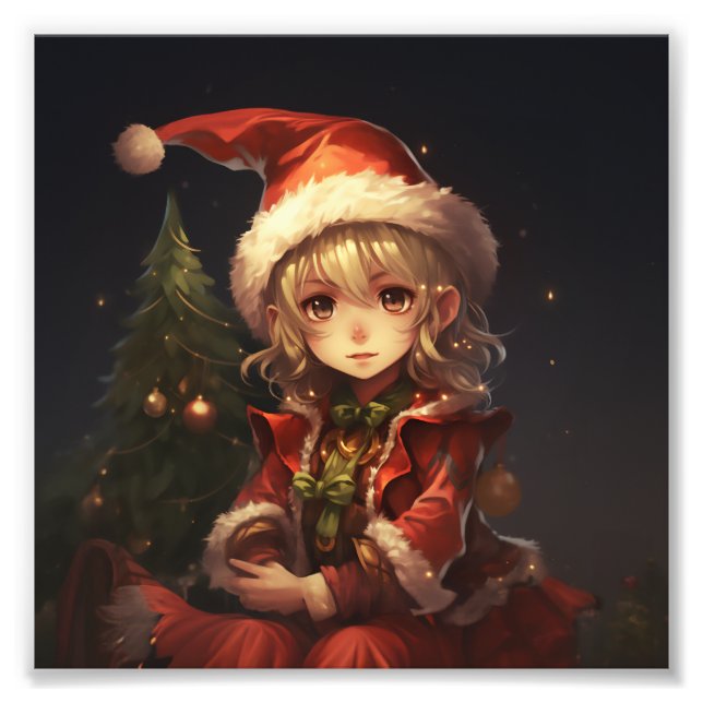 Foto Elf de Natal Bonito (Frente)