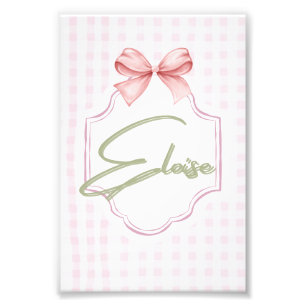 Foto Eloise Baby Nursery Arco&Gingham Personalizado