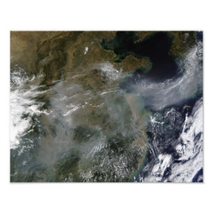 Foto Embaçamento através da planície de China norte