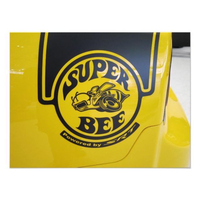 Foto Emblem de Super Bee do Portador do Dodge SRT (Frente)