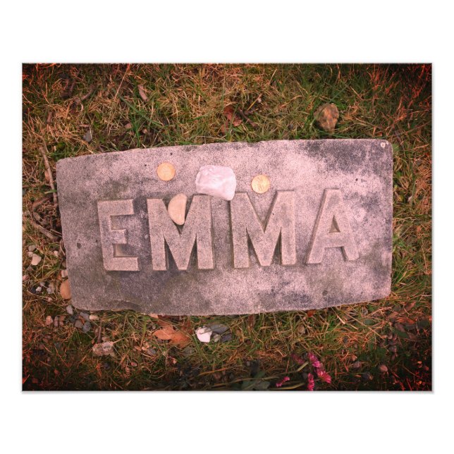 Foto Emma Borden Grave Marker, Fall River, MÃES (Frente)