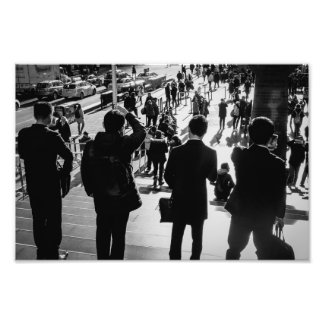 Foto Empreendimento empresarial: os passos vermelhos