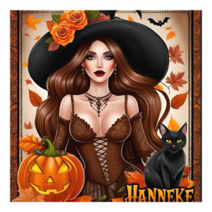 Foto Encantando a Arte Mural de Halloween - Autumal