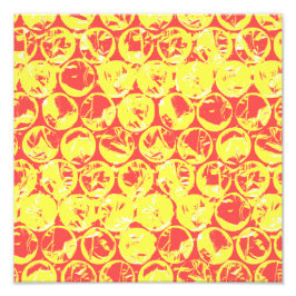 Foto Encapsulamento de pop com bolhas vermelhas e amare