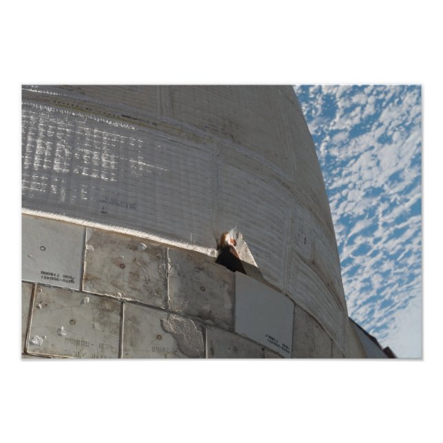 Foto Encerramento da nave espacial Atlantis (Frente)