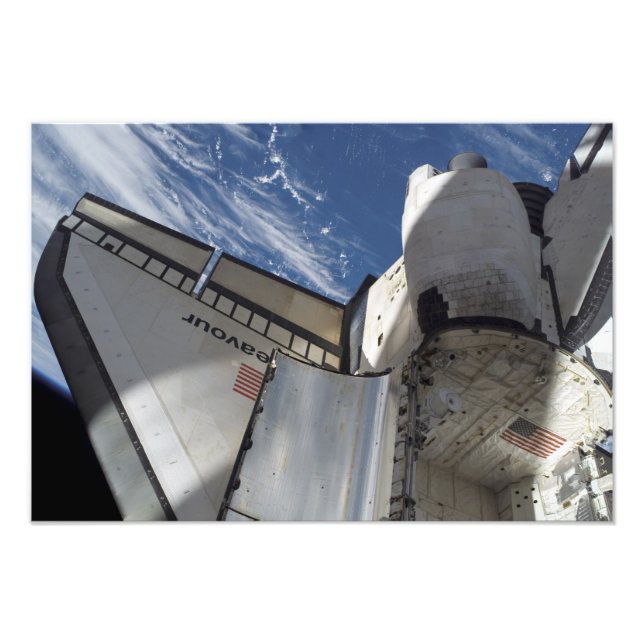 Foto Endeavor do Envelope Espacial 9 (Frente)