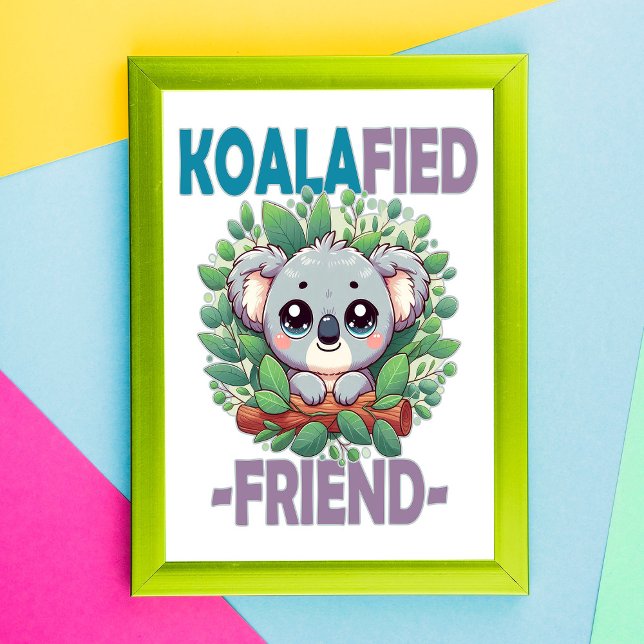 Foto engraçada do Amigo Koalafied Pun Bonito bebê  (Criador carregado)