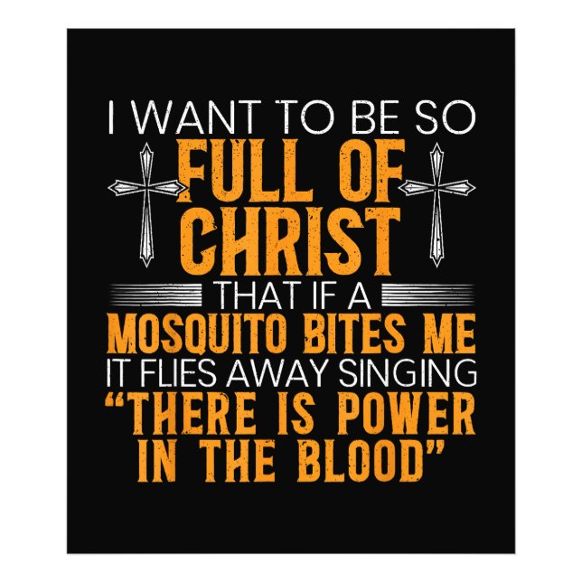 Foto Engraçado Servidor Religioso Cristão De Deus Fiel (Frente)