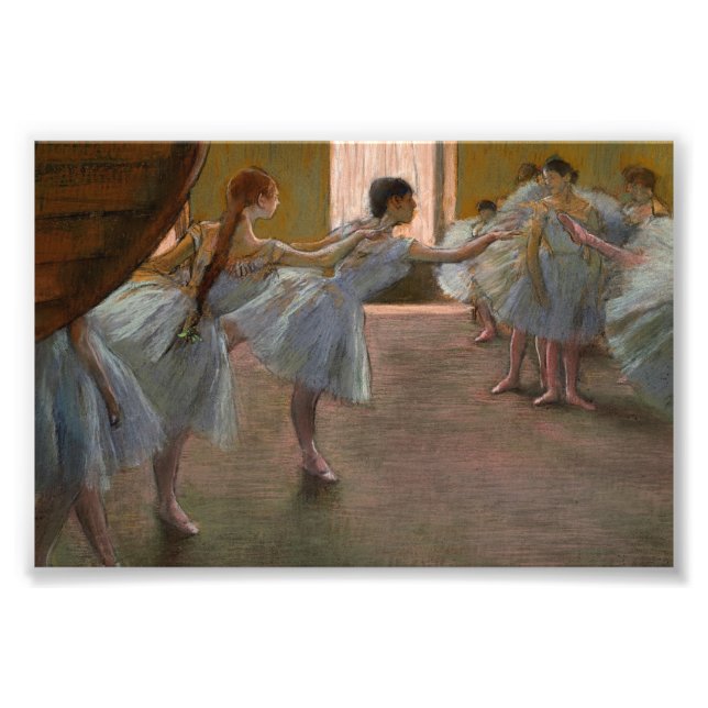 Foto Ensaio de balés por Edgar Degas (Frente)