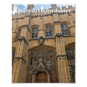 Foto Entrada da Biblioteca Bodleian, Oxford