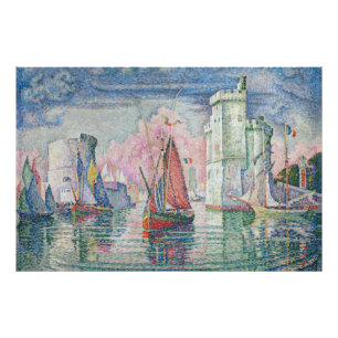 Foto Entrada do Porto de La Rochelle, Paul Signac