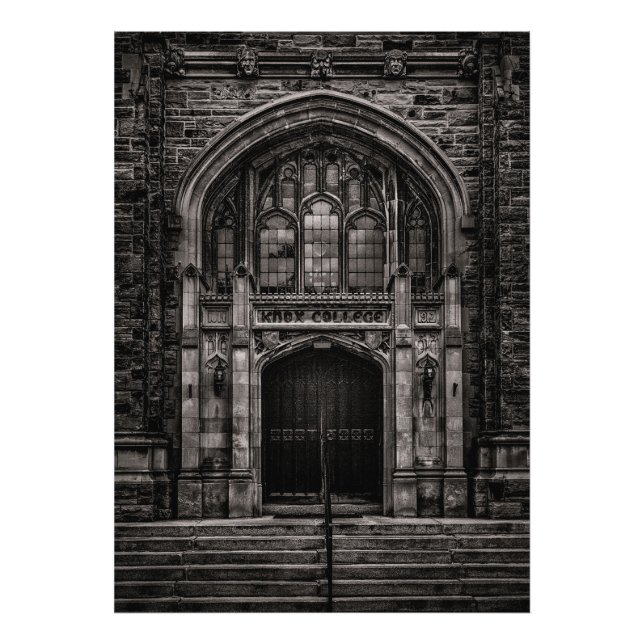 Foto Entrada nº 1 do Knox College (Frente)