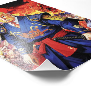 Foto Epic Trump Samurai Anime