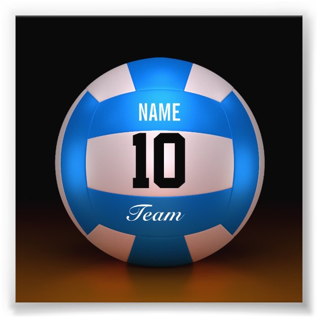 Foto Equipe de Voleibol Azul (Frente)