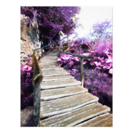 Foto escada de wisteria