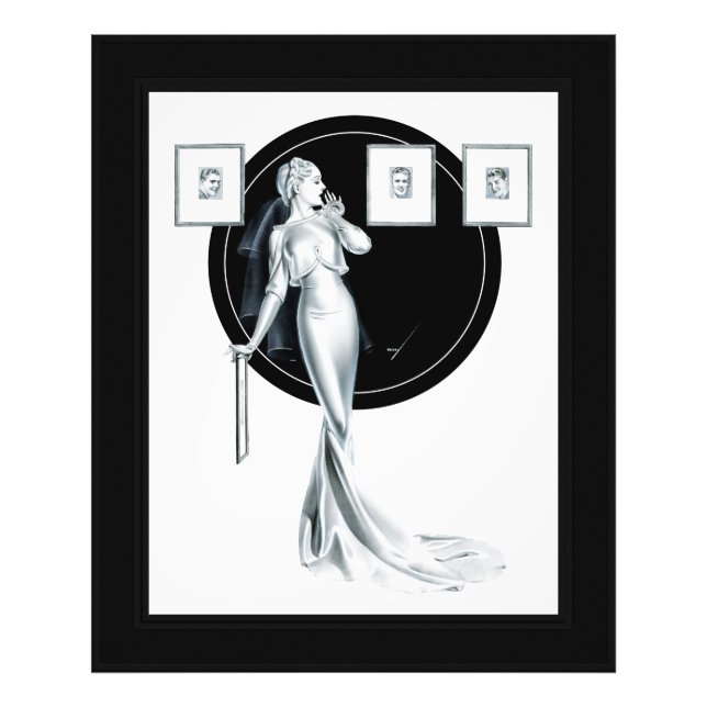 Foto Escolhendo seu homem por George Petty (Frente)