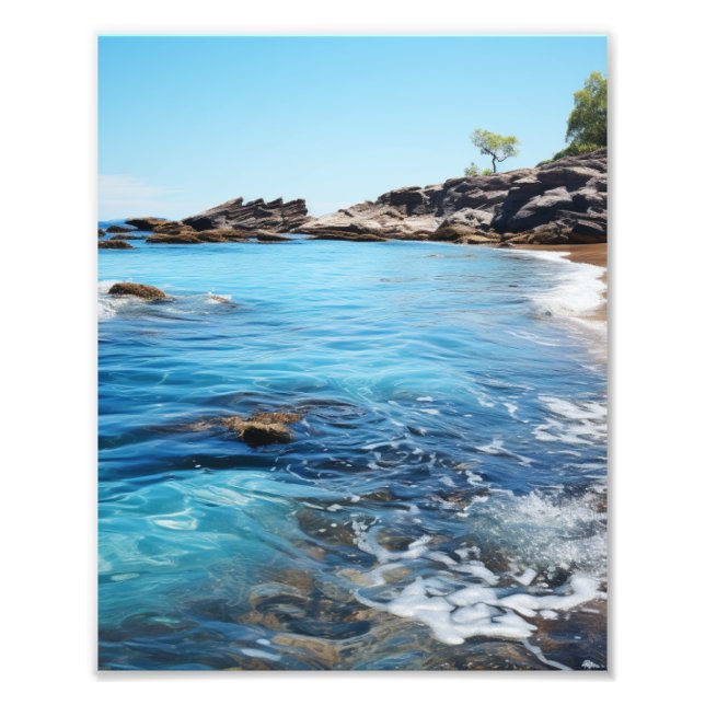 Foto Escopulas do Mar de Pintura de Praia (Frente)