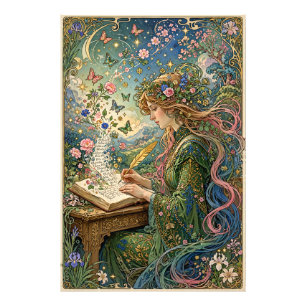 Foto Escrevendo o Mundo Art Nouveau