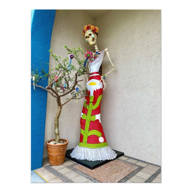 Foto Escultura do Dia de Muertos em San Jose del Cabo (Frente)