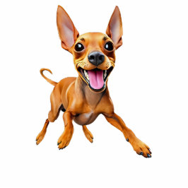Foto Escultura Min pin miniature pinscher minpin puppy dog