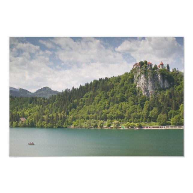 Foto ESLOVÊNIA, GORENJSKA, Bled: Castelo de Bled & (Frente)