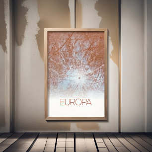 Foto Espaço Exterior, Cosmos, Sistema Solar, Lua Europa