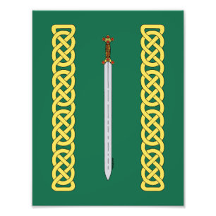 Foto Espada celta e Knotwork