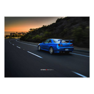 Foto Especs. Nur da skyline de Nissan R34 GT-r em