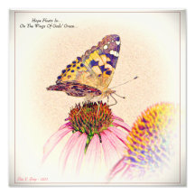 Esperança Flutua... Impressão de arte inspiradora