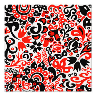 Foto Espetáculo floral de arte popular ucraniana