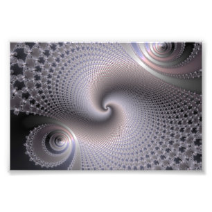 Foto Espirais infinitas - arte do Fractal