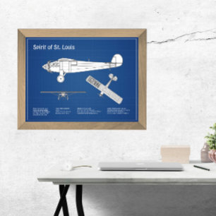 Foto Espírito de Rua. Louis - Planos de Aeronave Bluepr