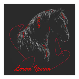 Foto Espírito Inquebrantável Arte de Tipografia Equin