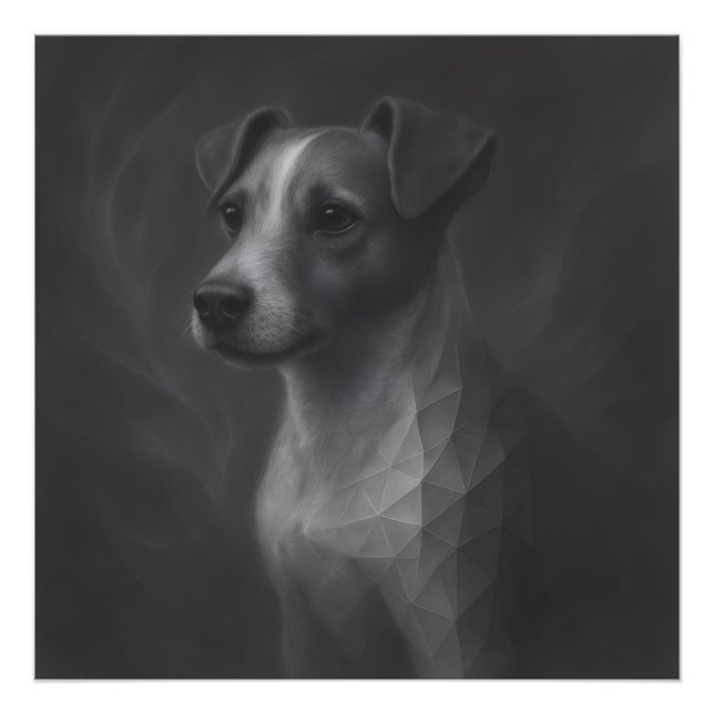 Foto Espírito Vibrante – Geometria Jack Russell (Frente)