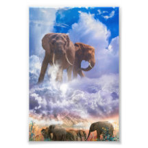 ESPÍRITOS ELEFANTES DO Monte Kilimanjaro