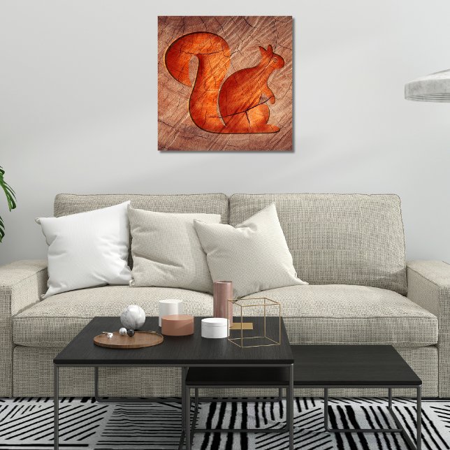 Foto Esquilo - madeira (Criador carregado)