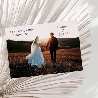 Foto: Estamos nos casando com o anúncio